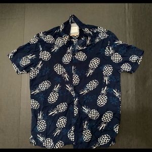 Cactus Man pineapple button up!